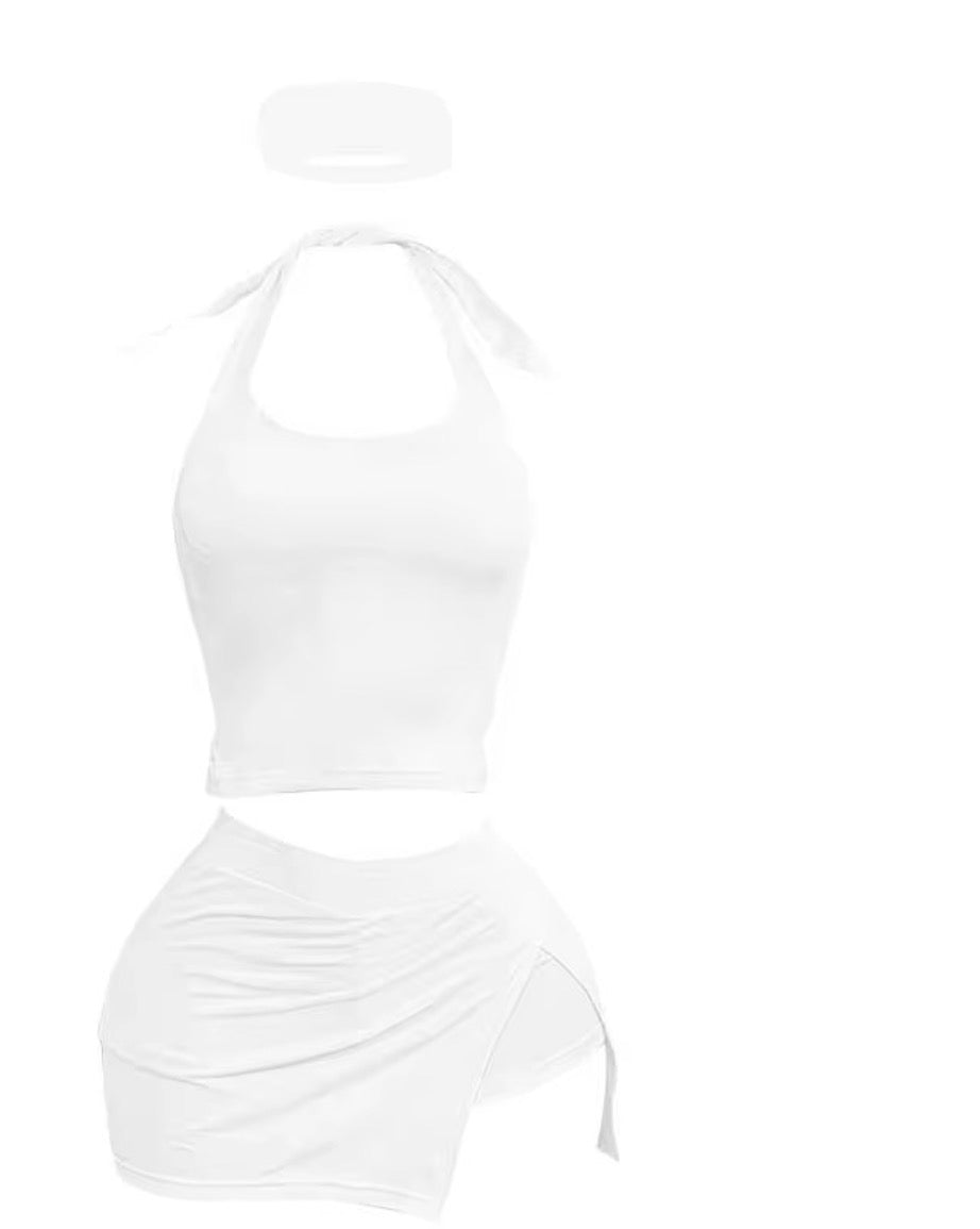 “CLASSY GIRL”TENNIS SKIRT SET